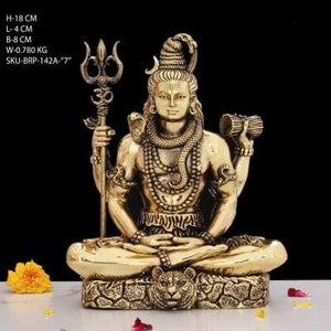 7" BRASS SHIVA