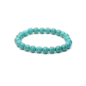 Blue Magnesite Bracelet