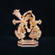 9" Painted Radha Krishna Dancing - SN174