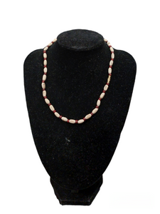 Oval Tulasi Neckbeads - One Round (Various Sizes and Designs)