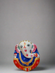 3" Painted Ganesh Ball - MT1007M