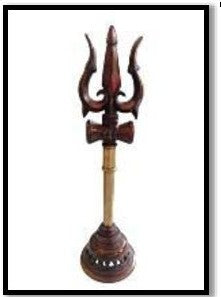 Brass Trishul Color