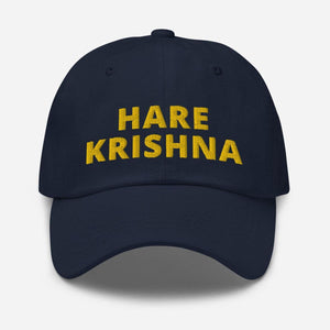 Hare Krishna Bhaktivedanta Manor Cap with Maha Mantra