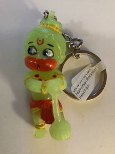 Glow-in-the-Dark Hanuman Rockstar Keychain