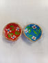 Clay Diya Round Painted