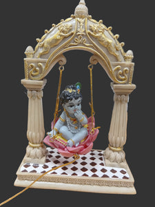 Baby Krishna on Swing