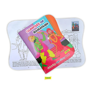 Sakhyam Coloring Cum Story Book: Glimpses of Ramayana