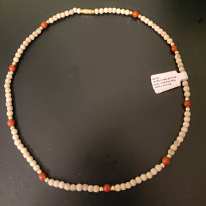 Round Tulasi Neckbeads - One Round (Various Sizes and Designs)