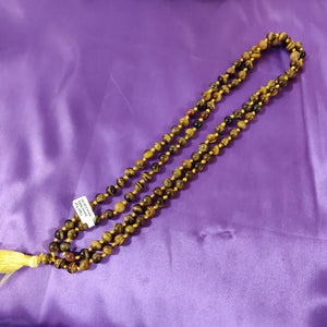 Tiger Eye Stone Mala