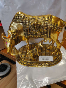 Metal Gold Cow and Calf (Metal Gold)