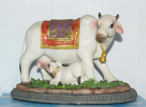 Cow & Calf - 4.5" Murti