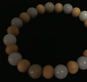 Multi Sandalwood Stone Bracelet (Various Designs)