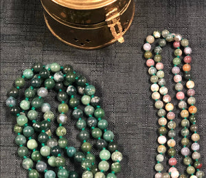 Stone Mala 18" (Various Designs)