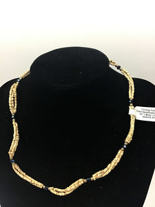 3 Strand Tulasi Neckbeads (Various Stones and Designs)