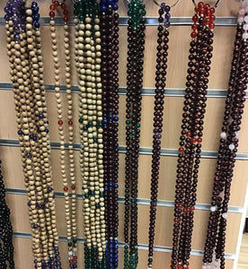 Stone Mala 18" (Various Designs)